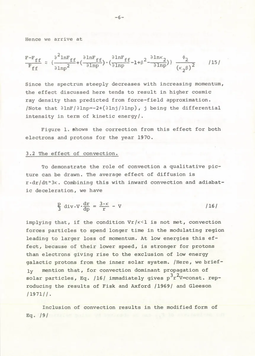 Figure  1.  shows  the  correction  from  this  effect  for both  electrons  and protons  for  the  year  1970.