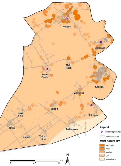 Fig. 7 Drought-related wildfire hazard map