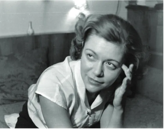 2. kép: Fiatal nő 1953-ban. Forrás: Szent-tamási Mihály/ Fortepan