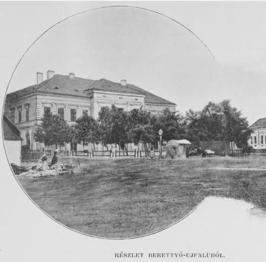 Figure 5. The village hall handed over in 1875. Source: Borovszky, Samu (ed.): Magyarország  vármegyéi és városai