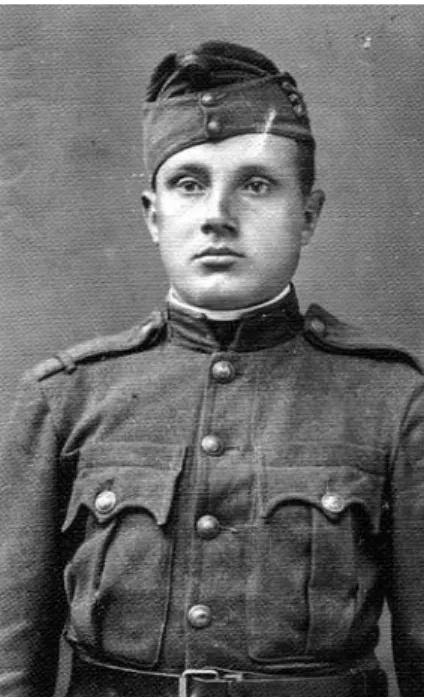 Figure 5. Lance Corporal Antal Kovács (Photographed earlier as a private without  rank