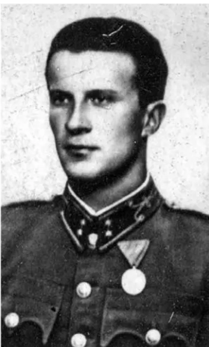 Figure 7. First Lieutenant Béla Barabás (Collection of Babucs Zoltán)