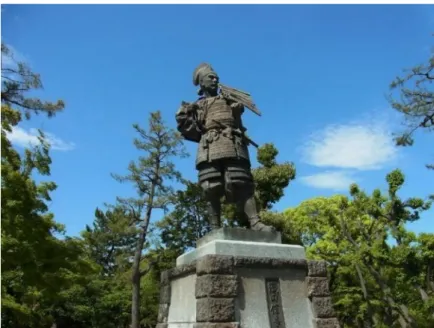 11. kép: Oda Nobunaga szobra Japánban 