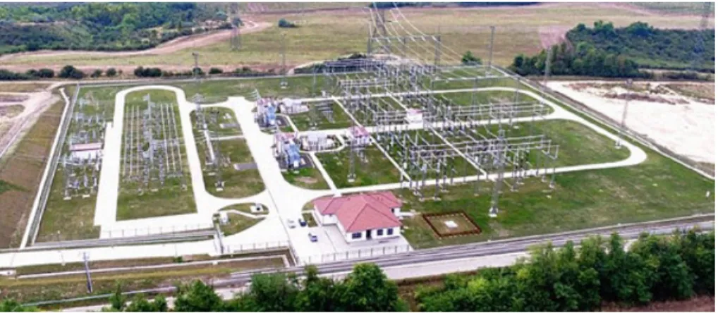 Figure 7: MAVIR ZRt. Kerepes 400/120 kV substation. Source: (URL8)