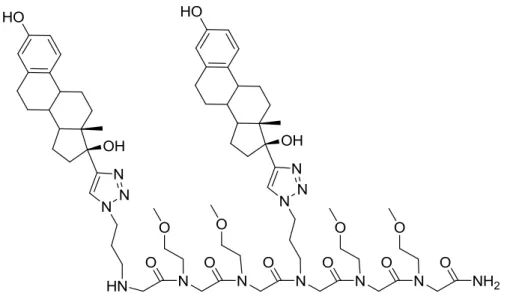 1.26. ábra Cikloaddícióval előállított ösztradiol-peptid [134] 