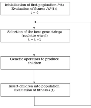 Figure 3.1: Simple genetic algorithm structure