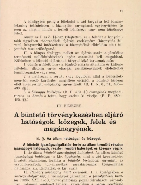 tabb  ügyekben  többrendbeli  eljárási  cselekménv  (bizonyítás  fel­