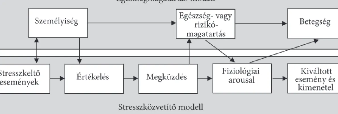 2. ábra. egészségmagatartás­modell (Wiebe–fortenberry 2006)