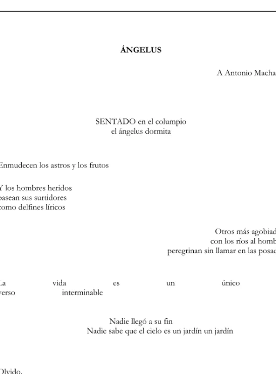 5. ábra: Gerardo Diego: Ángelus 