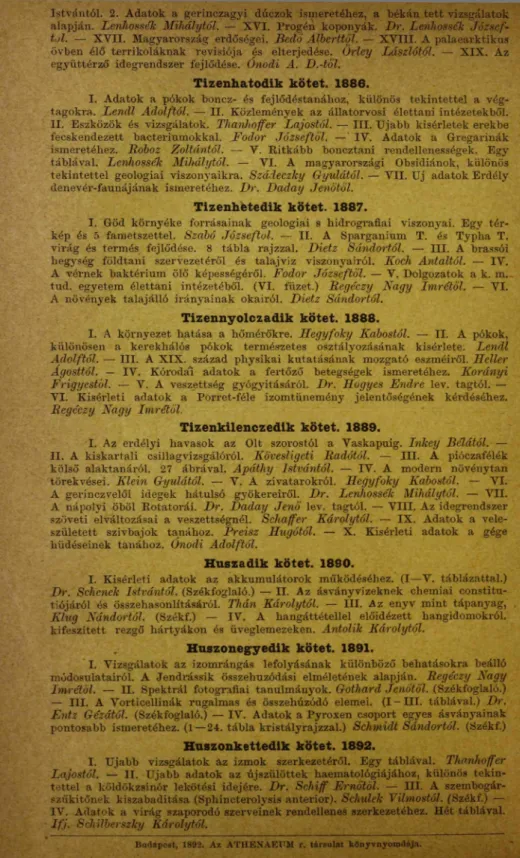 kép  és  5  fametszettel.  Szabó  Józseftől. —  II.  A  Sparganium  T.  és  Typha  T. 