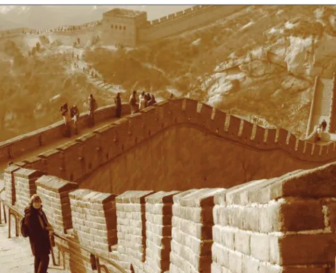 9. kép: A kínai nagy fal építése a Han-dinasztia idején kezdődött Forrás: Tóth Erika felvétele
