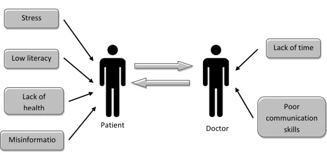 Figure 1: The most important barriers of effective doctor-patient communication 