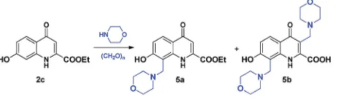 Table 6 Screening for solvent in the case for 2c