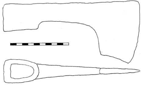 A fejsze súlya: 1168 gr (2–3. kép).