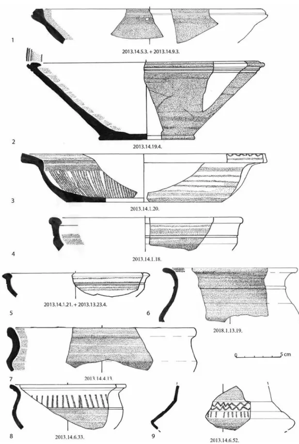 Fig. 7. Smoothed and smoothed-in bowls