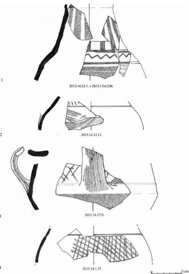 Fig. 8. Jugs with smoothed-in decoration