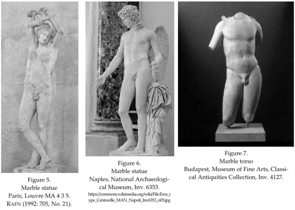 Figure 5.  Marble statue  Paris, Louvre MA 4 3 5.   R AFN  (1992: 705, No. 21).  Figure 6
