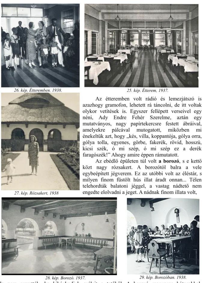 26. kép. Étteremben. 1938. 25. kép. Étterem, 1937.