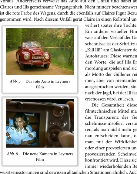 Abb. 7     Das rote Auto in Leytners  Film 
