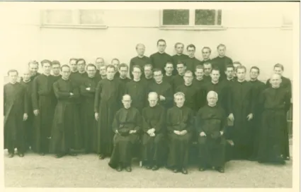 2. ábra. A kassai magyar jezsuita közösség 1942 júniusában. 