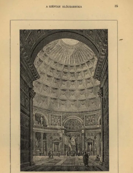 8. kép. A római Pantheon belseje. 