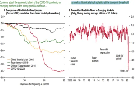Figure 4.3. Weekly Fund Flows To Developing Countries 