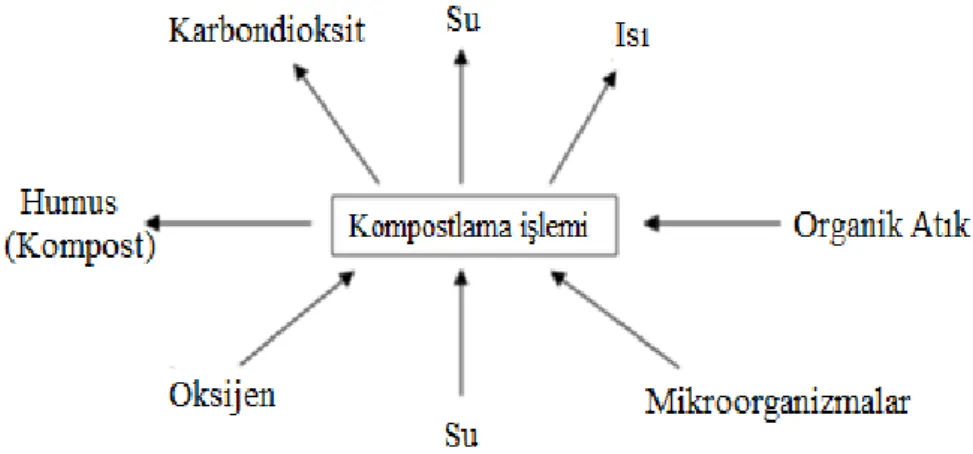 Şekil 3. Kompostlama işlemi