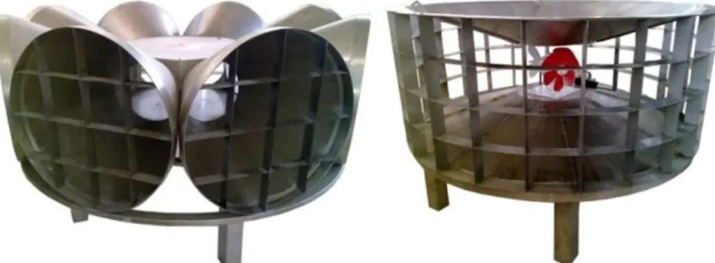 Fig. 1: A-Type wind condensation system (Vardar et al. 2015) 