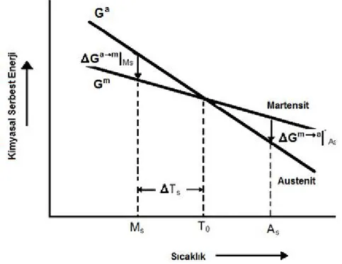 Şekil  2.5  den  de  görüldüğü  üzere  denge  sıcaklığı  olan  T 0 ’  ın  altındaki  ve 
