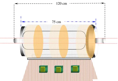 Şekil 3.2. Nano boyutlu spinel ferritler numunelerin ısıl işlemi için kullanılan tüp fırın  sisteminin şematik gösterimi