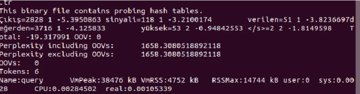 Figure 9 An example from Linux terminal showing the command is working  To create a corpus folder in the working directory and save the training data  in it, enter:  