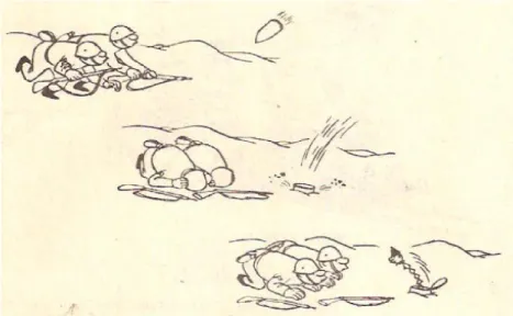 Şekil  11: Karikatür (Çizer Loriot, Topuz, 1985:55) 