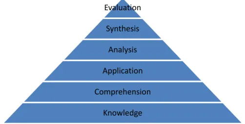 Figure 1. Six levels of cognition 