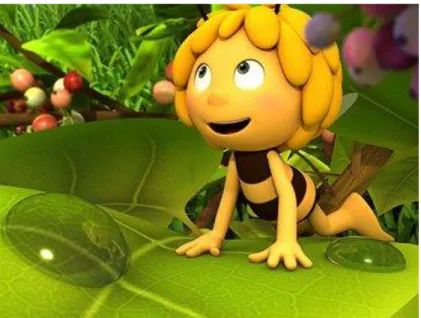 ġekil 3. Arı Maya Çizgi Filminde IĢık-Gölge 