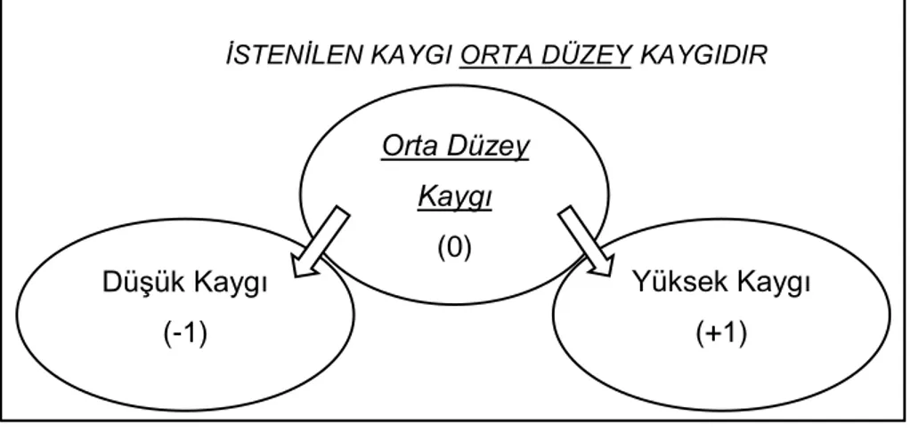 Şekil 3. Kaygı düzeyi  