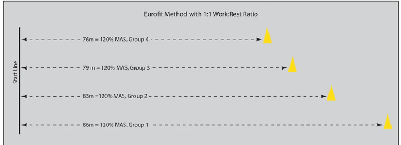 Şekil 3. 120% 15:15 Eurofit metodu (Baker, 2019). 