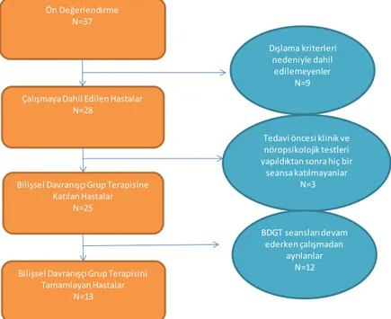 Şekil 2: Çalışmanın İlerleyişi Boyunca Akış Diyagramı 