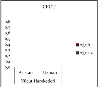 Şekil 7. CPOT Vücut hareketleri parametresinde a