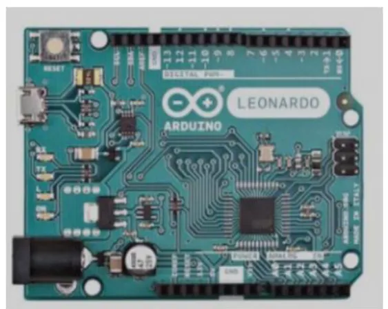Şekil 4. 4. Arduino Leonardo Kartı 