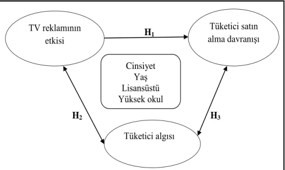 Şekil 3.1. Araştırma Modeli 