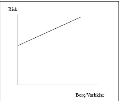 Şekil 1.1. İşletmenin Risk Düzeyi (Aydın, Başar, Coşkun, 2014, s:217) 