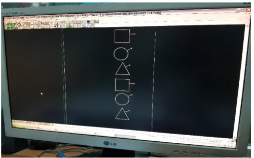 Şekil 3.5. Malzeme örneklerinin programı 