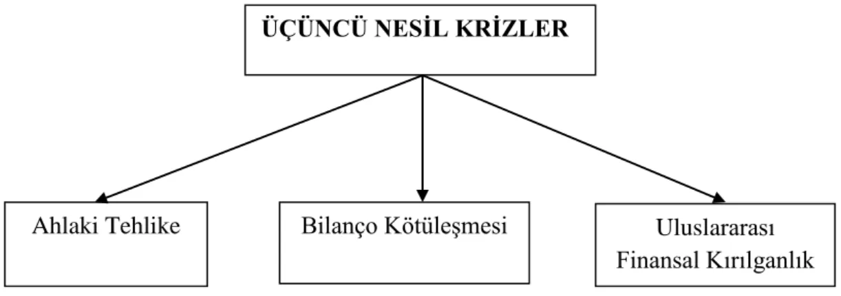Şekil 5: Üçüncü Nesil Krizlerin Sınıflandırılması 