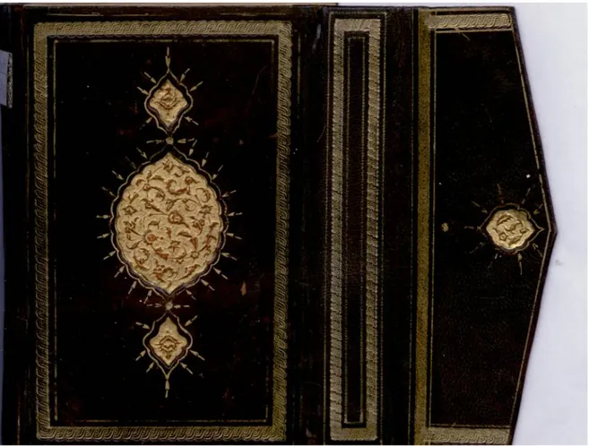 ġekil 20. 19. yy Ģemseli cilt örneği Milli Kütüphane 06 M.K. Yz. A 7340 numaralı eser