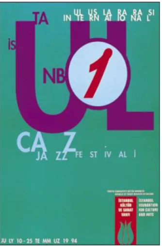 Şekil 3.  Bülent Erkman “İstanbul Caz Festivali” 1994 