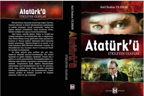 Şekil 2. “Atatürk‟ü Etkileyen Olaylar” adlı roman kapağı 