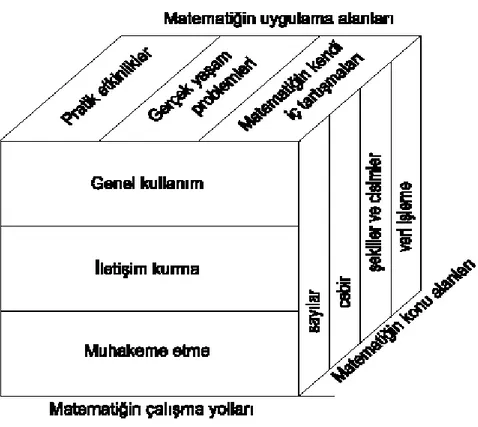 Şekil 2.1 Matematiğe Değişik Açılardan Bakış 