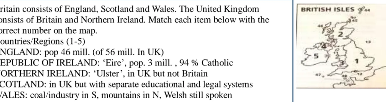 Figure 8. Sample activity for naturalist intelligence (Thomas, 1986, p. 58-59). 