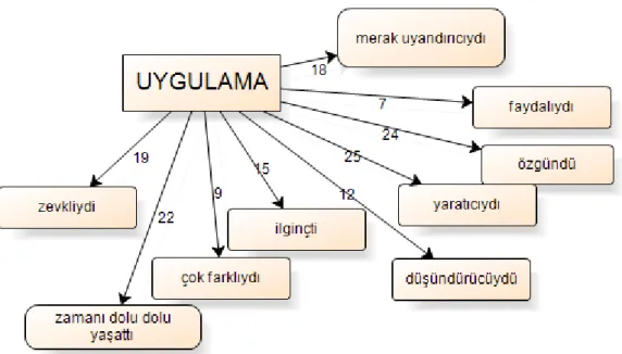 ġekil 1. Uygulamaya ĠliĢkin GörüĢler 