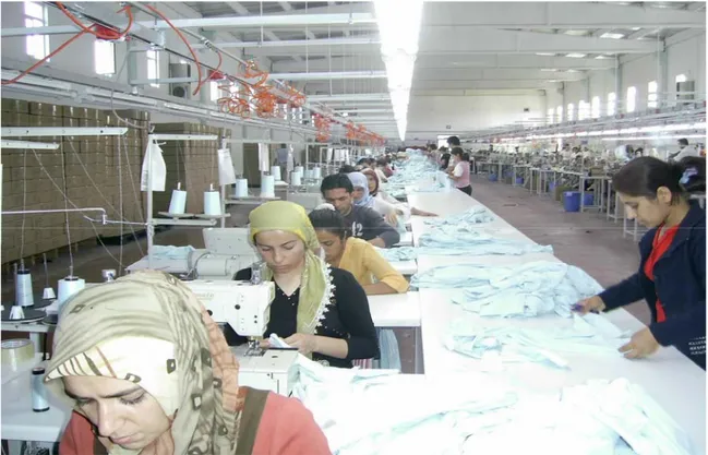 Şekil 12: Adıyaman tekstil sektörü     